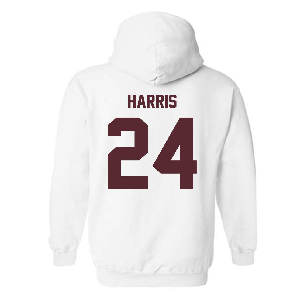 Texas State - NCAA Football : Juntavious Harris - Hooded Sweatshirt-1