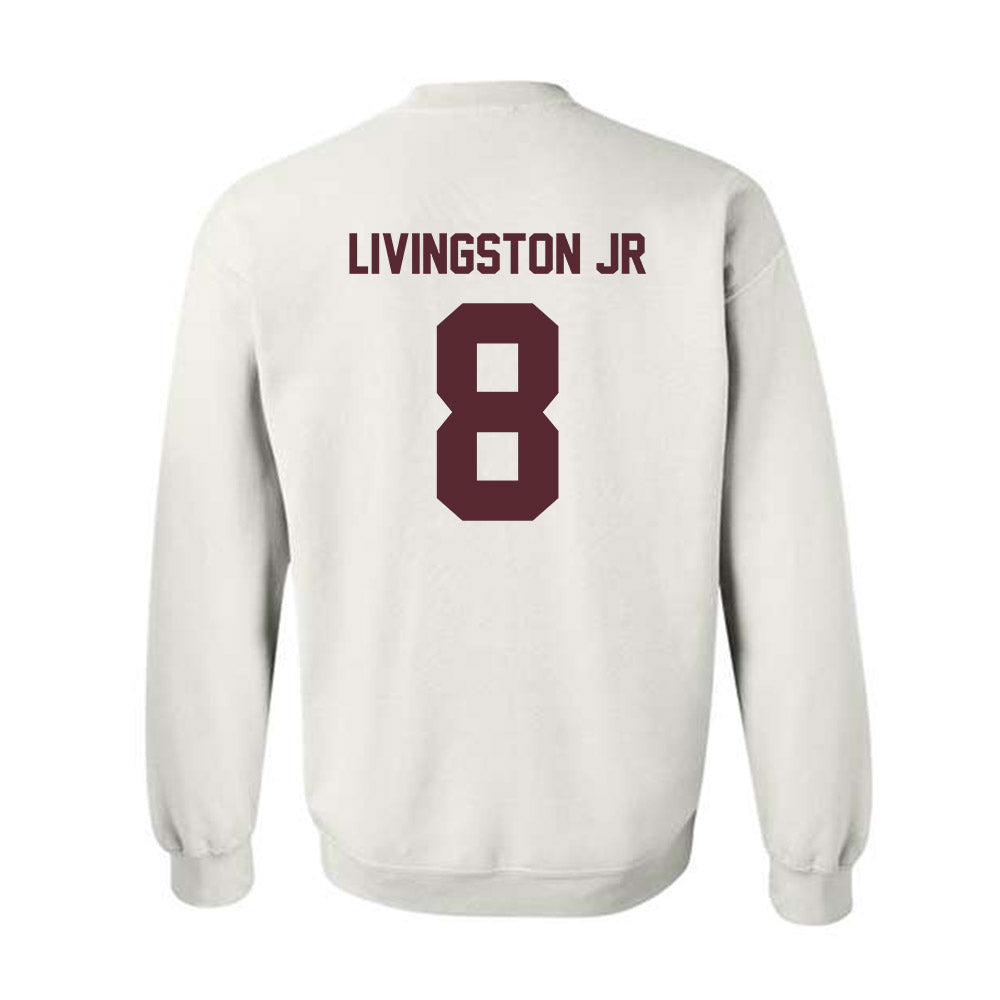 Texas State - NCAA Men's Basketball : Randy Livingston Jr - Crewneck Sweatshirt-1