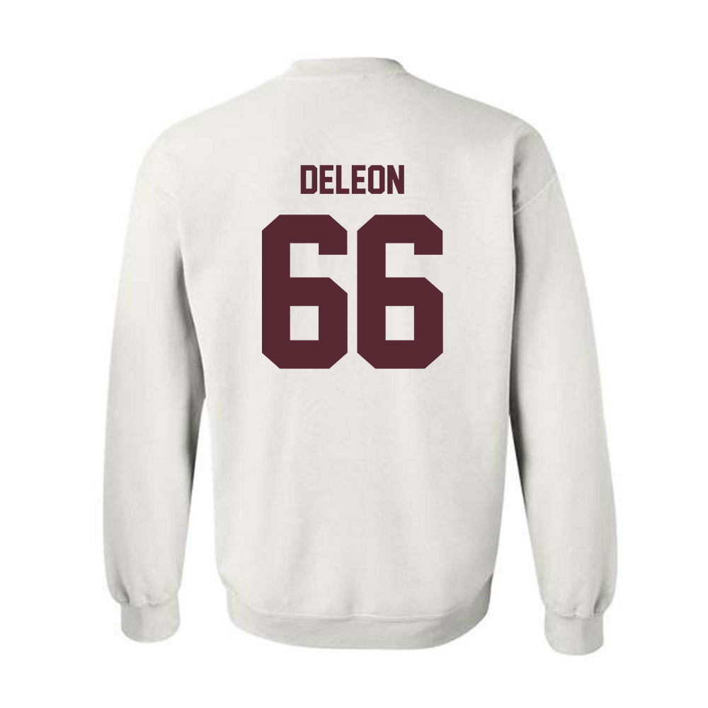 Texas State - NCAA Football : Justin Deleon - Crewneck Sweatshirt-1