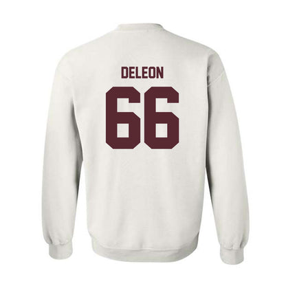 Texas State - NCAA Football : Justin Deleon - Crewneck Sweatshirt-1