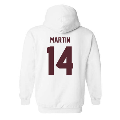 Texas State - NCAA Football : Jordan Martin - Hooded Sweatshirt-1