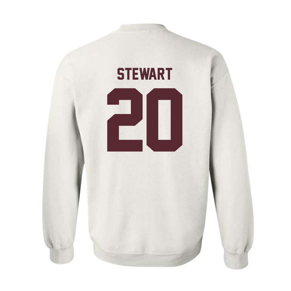 Texas State - NCAA Women's Basketball : Kyaija Stewart - Crewneck Sweatshirt-1