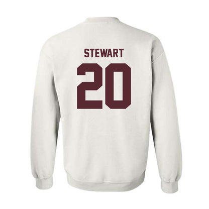 Texas State - NCAA Women's Basketball : Kyaija Stewart - Crewneck Sweatshirt-1