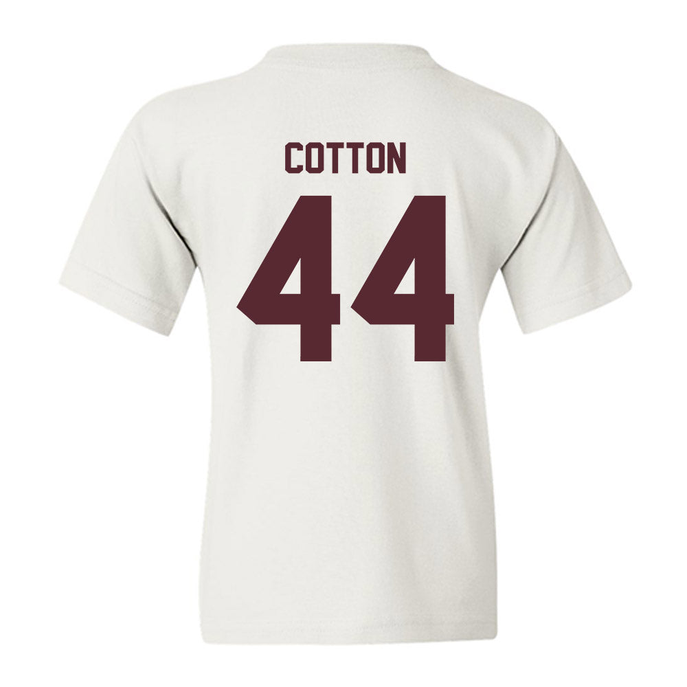 Texas State - NCAA Baseball : Jackson Cotton - Youth T-Shirt-1