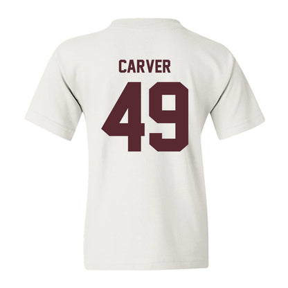 Texas State - NCAA Football : Blaine Carver - Youth T-Shirt-1