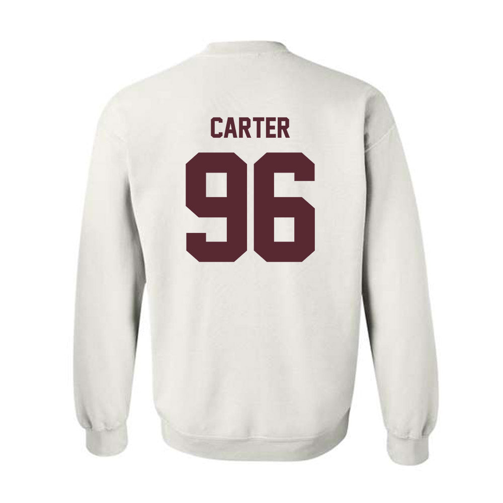 Texas State - NCAA Football : Bryce Carter - Crewneck Sweatshirt-1