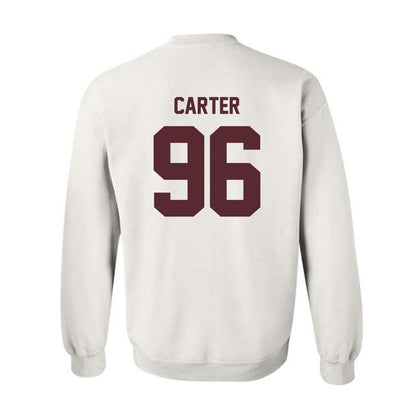 Texas State - NCAA Football : Bryce Carter - Crewneck Sweatshirt-1