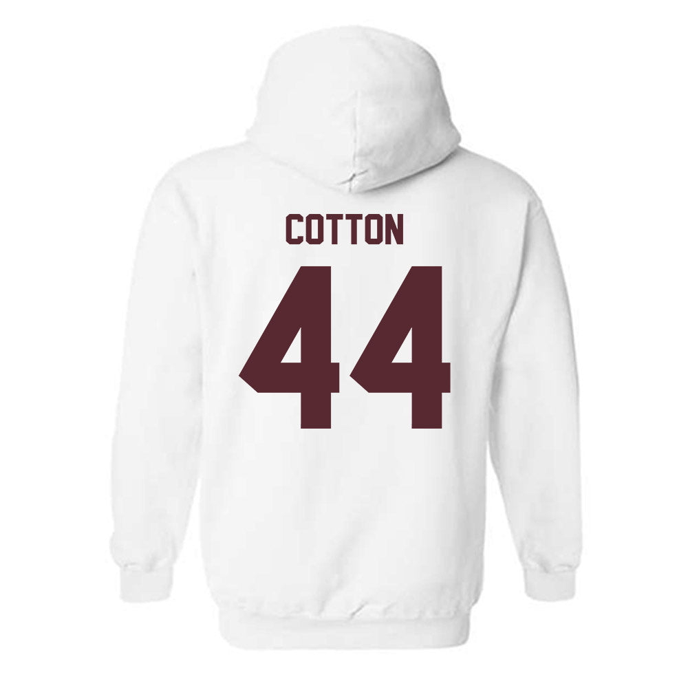 Texas State - NCAA Baseball : Jackson Cotton - Hooded Sweatshirt-1
