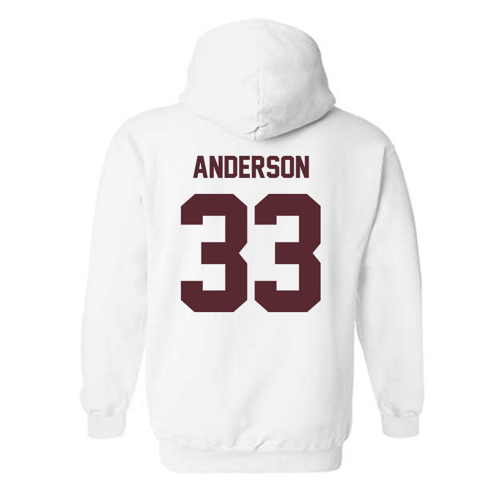 Texas State - NCAA Women's Basketball : Kyra Anderson - Hooded Sweatshirt-1