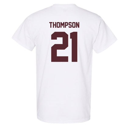Texas State - NCAA Men's Basketball : Deke Thompson - T-Shirt-1