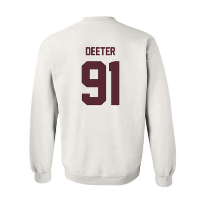 Texas State - NCAA Football : Jp Deeter - Crewneck Sweatshirt-1
