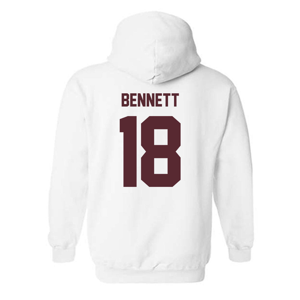 Texas State - NCAA Women's Volleyball : India Bennett - Hooded Sweatshirt-1