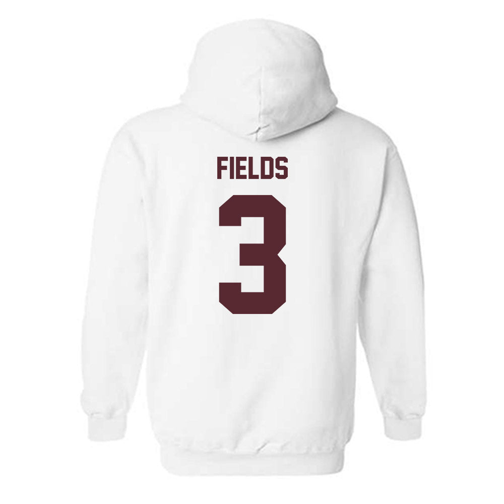 Texas State - NCAA Men's Basketball : Robert Fields - Hooded Sweatshirt-1