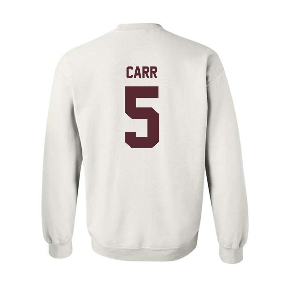 Texas State - NCAA Women's Basketball : Addison Carr - Crewneck Sweatshirt-1