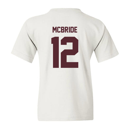 Texas State - NCAA Women's Basketball : Kyla McBride - Youth T-Shirt-1