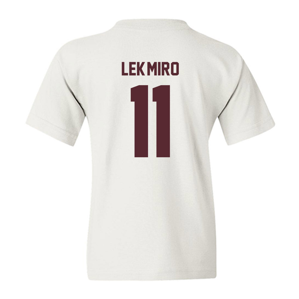 Texas State - NCAA Women's Soccer : Marivic Lek-Miro - Youth T-Shirt-1