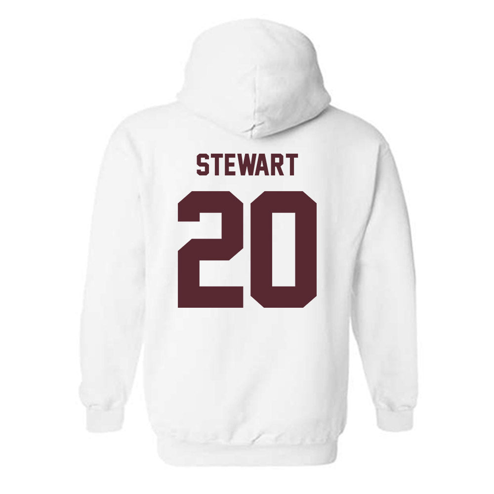 Texas State - NCAA Women's Basketball : Kyaija Stewart - Hooded Sweatshirt-1