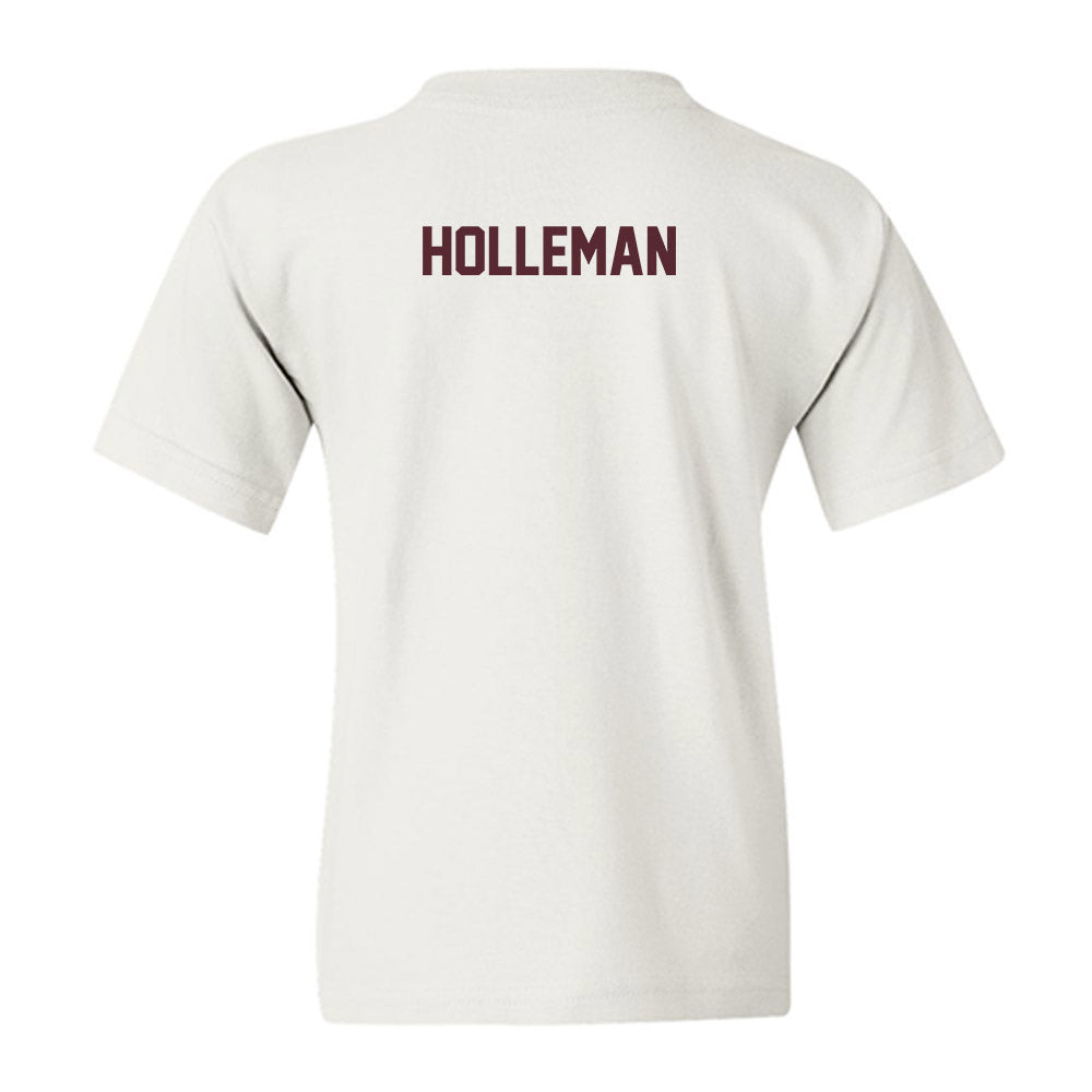 Texas State - NCAA Women's Track & Field : Kaurie Holleman - Youth T-Shirt-1
