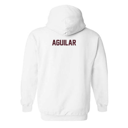 Texas State - NCAA Men's Cross Country : Nathaniel Aguilar - Hooded Sweatshirt-1