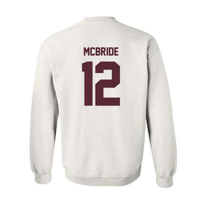 Texas State - NCAA Women's Basketball : Kyla McBride - Crewneck Sweatshirt-1