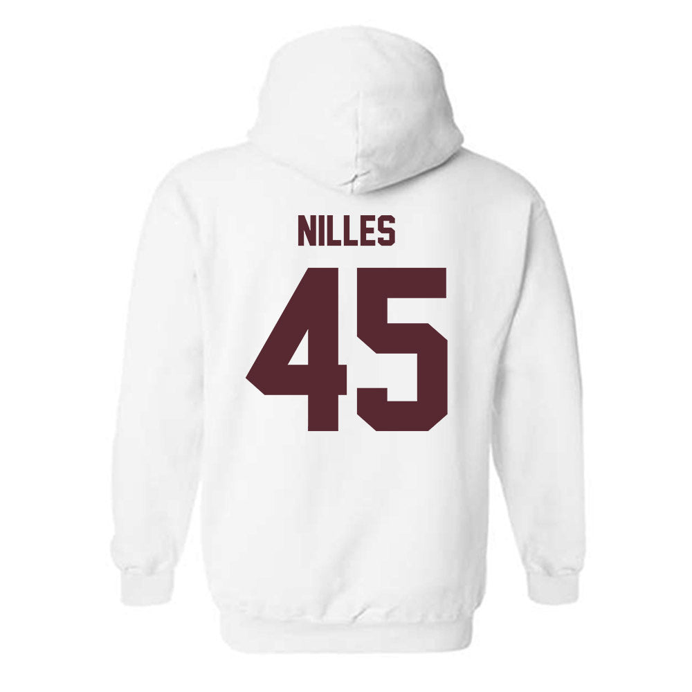 Texas State - NCAA Football : Cole Nilles - Hooded Sweatshirt-1