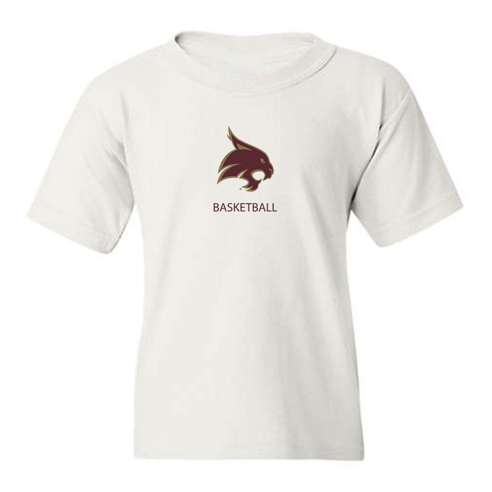 Texas State - NCAA Women's Basketball : Aliyah Carter - Youth T-Shirt-0