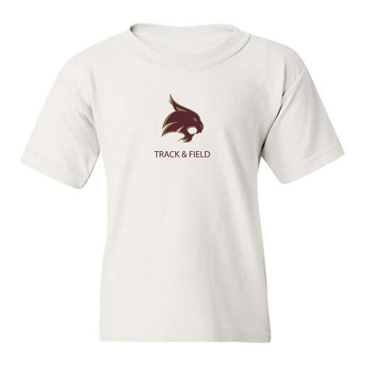 Texas State - NCAA Men's Track & Field : Adam Elgebaly - Youth T-Shirt-0