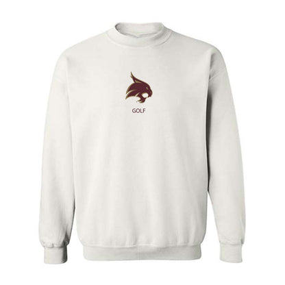 Texas State - NCAA Men's Golf : Corrington Case - Crewneck Sweatshirt-0