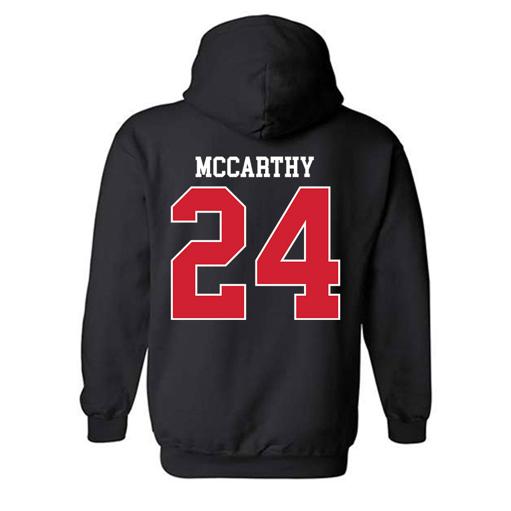 Fairfield - NCAA Women's Basketball : Lana McCarthy - Classic Shersey Hooded Sweatshirt-1