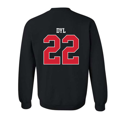 Fairfield - NCAA Men's Lacrosse : Carson Dyl - Classic Shersey Crewneck Sweatshirt-1