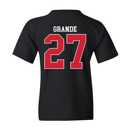 Fairfield - NCAA Baseball : Carter Grande - Classic Shersey Youth T-Shirt-1