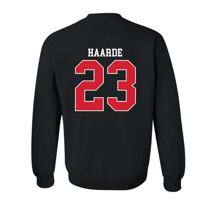 Fairfield - NCAA Baseball : Jake Haarde - Classic Shersey Crewneck Sweatshirt-1