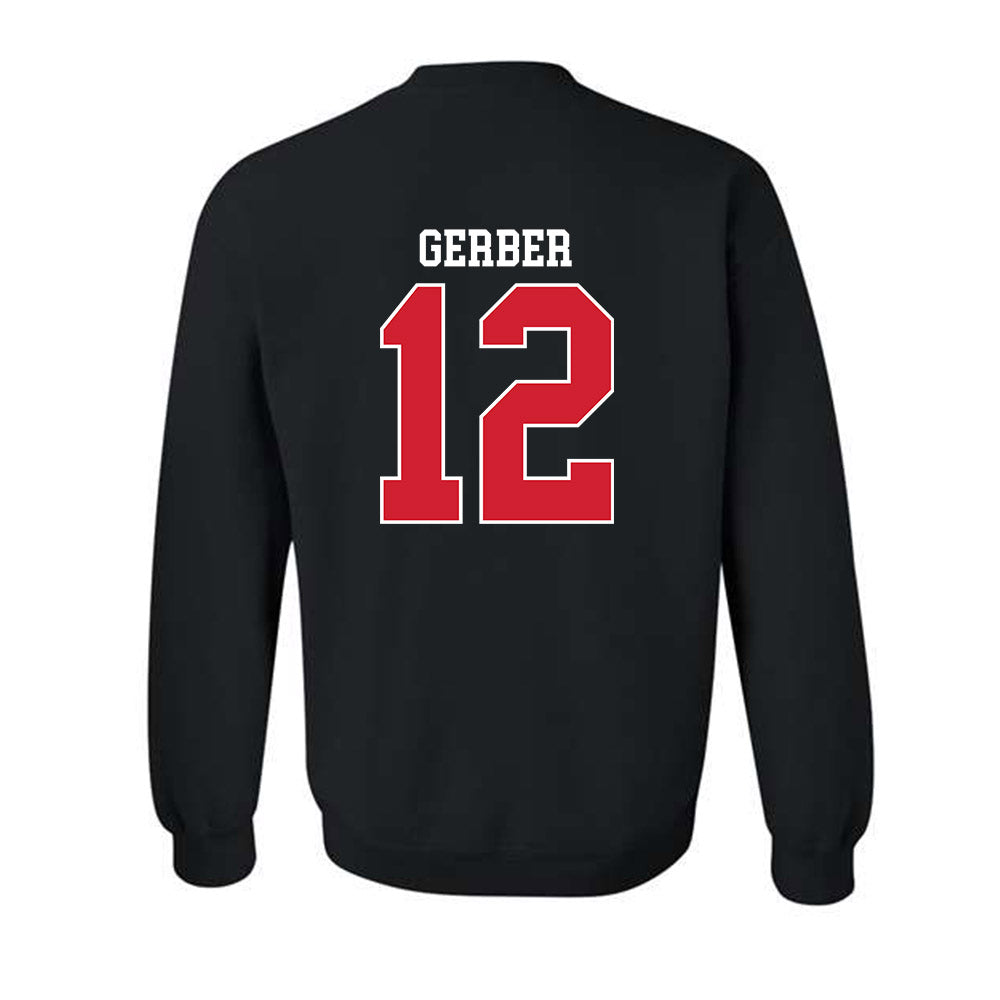Fairfield - NCAA Men's Soccer : Cameron Gerber - Classic Shersey Crewneck Sweatshirt-1