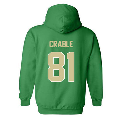 USF - NCAA Football : Tayte Crable - Sports Shersey Hooded Sweatshirt-1