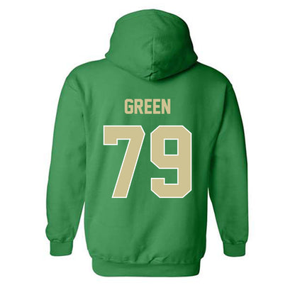 USF - NCAA Football : Ethan Green - Sports Shersey Hooded Sweatshirt-1