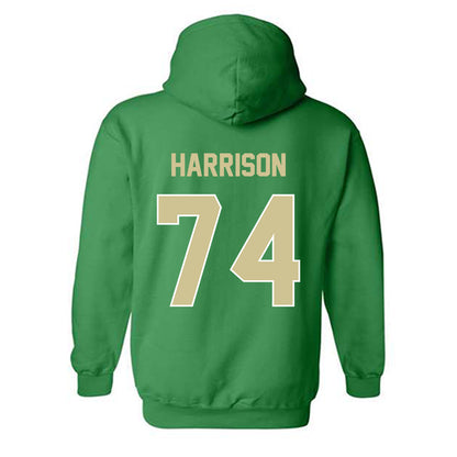 USF - NCAA Football : Jordan Harrison - Sports Shersey Hooded Sweatshirt-1