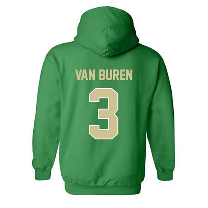 USF - NCAA Football : Michael Van Buren - Sports Shersey Hooded Sweatshirt-1