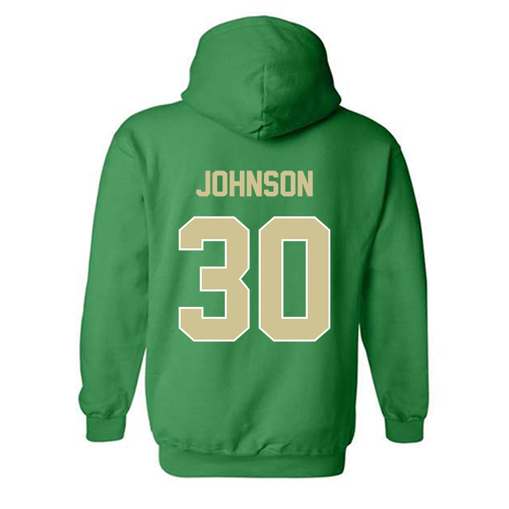 USF - NCAA Football : Jeremiah Johnson - Sports Shersey Hooded Sweatshirt-1