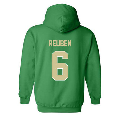 USF - NCAA Football : Mudia Reuben - Sports Shersey Hooded Sweatshirt-1