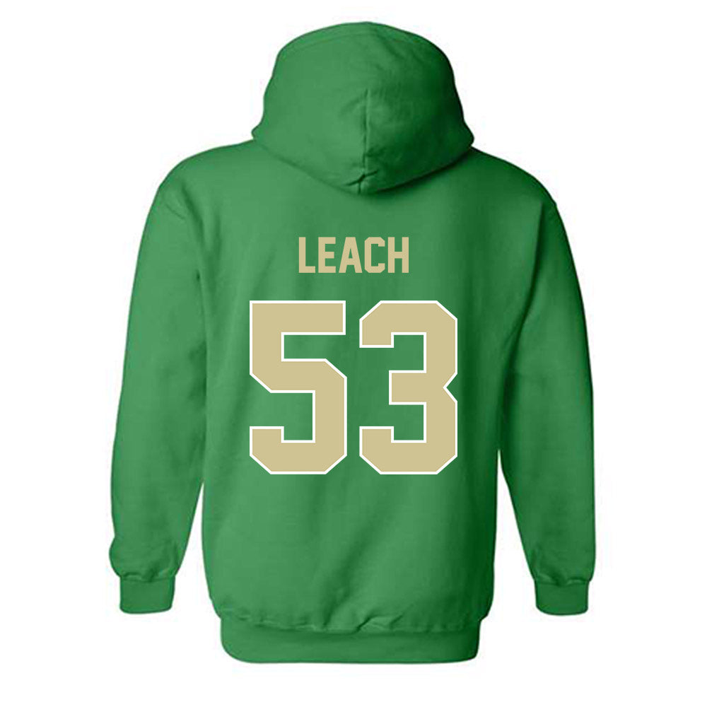 USF - NCAA Football : Gavin Leach - Sports Shersey Hooded Sweatshirt-1