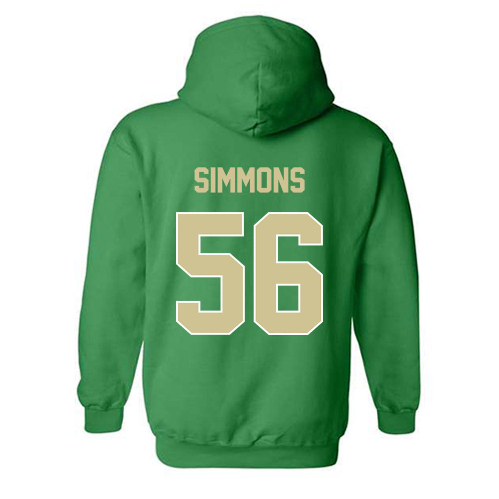 USF - NCAA Football : Terry Simmons - Sports Shersey Hooded Sweatshirt-1