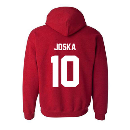 Arkansas State - NCAA Women's Volleyball : Maya Joska - Classic Shersey Hooded Sweatshirt-3