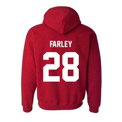 Arkansas State - NCAA Baseball : Dylan Farley - Classic Shersey Hooded Sweatshirt-3