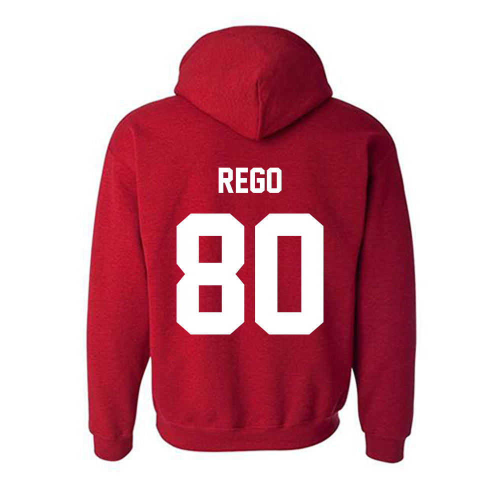Arkansas State - NCAA Football : Kena Rego - Classic Shersey Hooded Sweatshirt-2