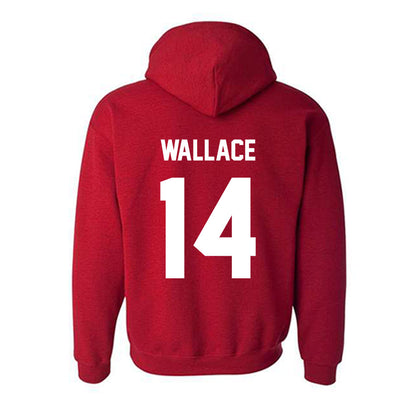 Arkansas State - NCAA Football : AJ Wallace - Classic Shersey Hooded Sweatshirt-3