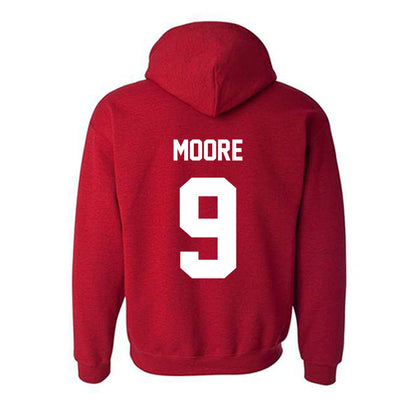 Arkansas State - NCAA Football : Kam Moore - Classic Shersey Hooded Sweatshirt-2