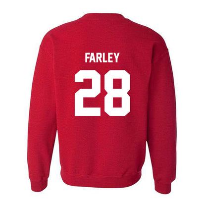 Arkansas State - NCAA Baseball : Dylan Farley - Classic Shersey Crewneck Sweatshirt-3