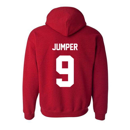 Arkansas State - NCAA Baseball : Cross Jumper - Hooded Sweatshirt