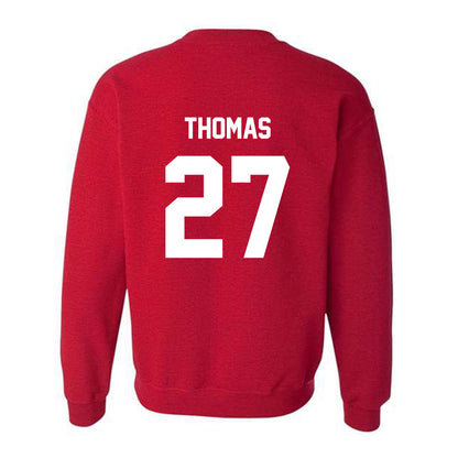 Arkansas State - NCAA Football : AJ Thomas - Classic Shersey Crewneck Sweatshirt-3