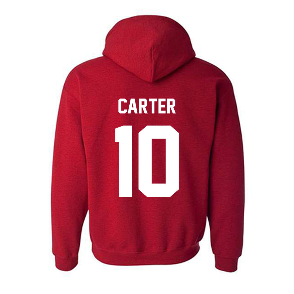 Arkansas State - NCAA Football : Tony Carter - Classic Shersey Hooded Sweatshirt-3